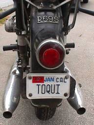 R69S BMW - rear view